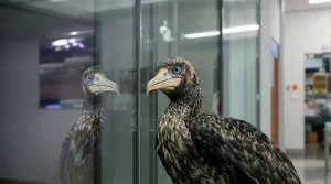 Allemagne : ce cormoran blessé toque à la porte des urgences pour être secouru