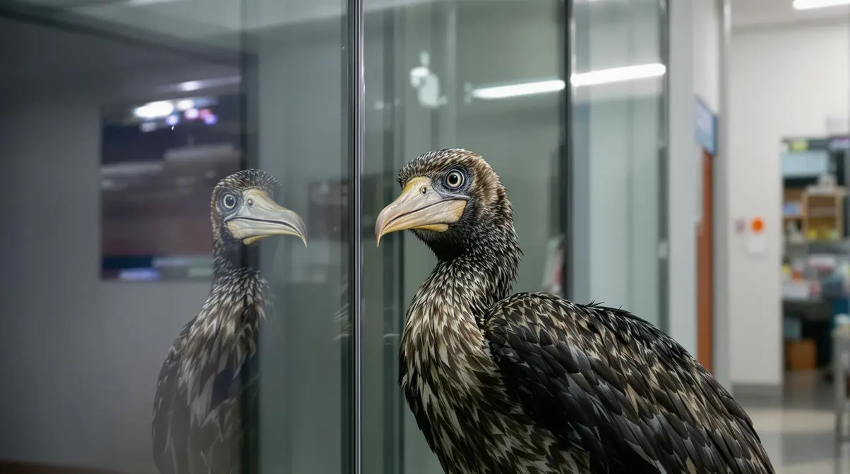 Allemagne : ce cormoran blessé toque à la porte des urgences pour être secouru Allemagne : ce cormoran blessé toque à la porte des urgences pour être secouru