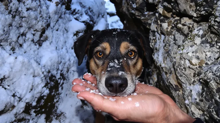 Affamé et perdu en montagne, un chien retrouvé neuf jours plus tard à 1 900 mètres d’altitude