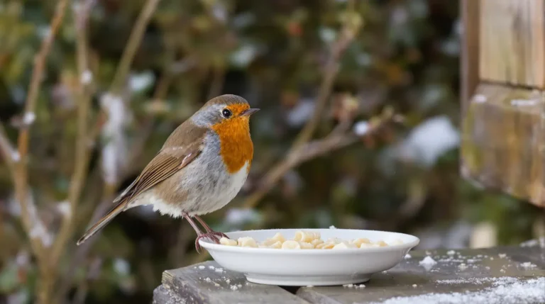 Ces 5 restes de cuisine attirent les rouges-gorges près de votre maison tout l’hiver