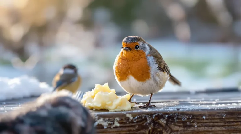 En janvier, ce reste de repas que les jardiniers britanniques jettent au jardin pour aider les oiseaux