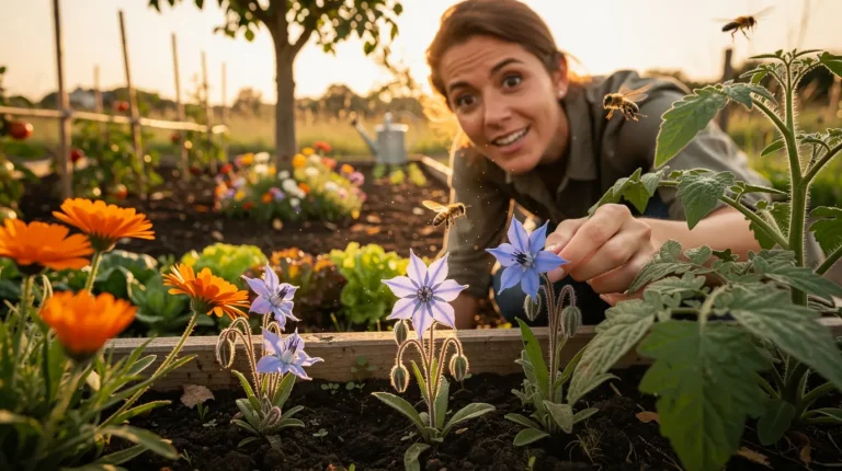Semées au bon endroit, ces fleurs remplissent votre potager d’insectes précieux, voici pourquoi